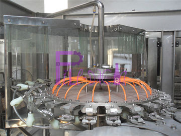 Machine 3 industriels de remplisseur de bouteille en verre de vin de riz - dedans - 1 ligne de remplissage à chaud
