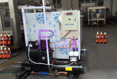 La chaîne de fabrication industrie de la boisson SUS304 non alcoolisée a aéré le réservoir de congélation de l'eau 0 - le ℃ 5