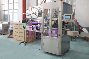Contrôle automatique ajusté de PLC de machine à étiquettes d'acier inoxydable