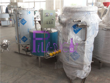 Stérilisateur UHT de chauffage électrique de 1 t/h pour la chaîne de production de boisson type de bobine