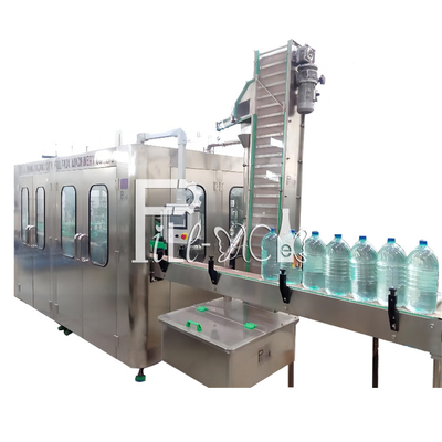 3L / minerai en plastique 3 de machine de remplissage de l'eau de bouteille 5L/10L dans 1 1500BPH