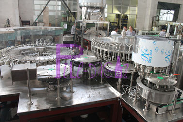 Machine de remplissage de l'eau de polygone avec la roue aérodynamique de cadran et de poids spécifique faible purs