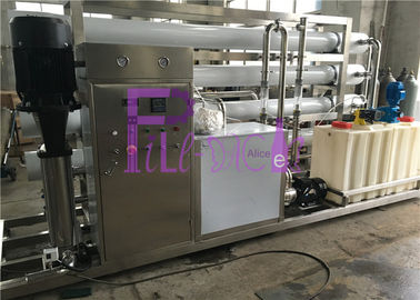 systèmes automatiques d'épurateur de l'eau 12000LPH, tour de mélange UV de Qzone de système de RO de l'eau