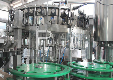 CHOYEZ le verre en plastique 3 dans 1 machine de remplissage de bouteilles de vin de l'eau de scintillement/équipement/ligne/usine/système Monobloc