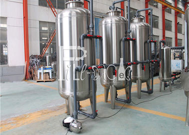Système de traitement de l'eau automatique de l'acier inoxydable 10000LPH uF pour l'eau potable