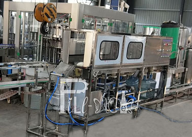 QGF-120 équipement remplissant de l'eau de bouteille du baril/gallon avec le système de chargement de seau/usine/machine/système automatiques