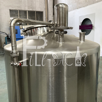 machine aseptique de recharge de bouteille d'eau de l'acier inoxydable 10000L