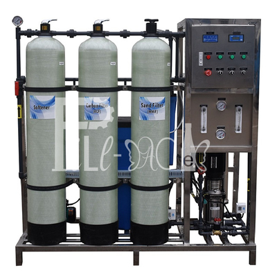 Machine de traitement de l'eau de RO de l'eau potable 500LPH avec la membrane 4040