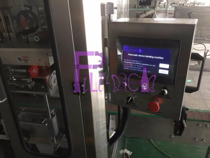 applicateur 400BPM de douille de moteur de Panasonic de machine à étiquettes de bouteille de l'animal familier 1L 10