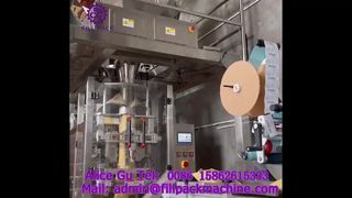 Machine de conditionnement d'écrous à scellage arrière, fabrication de sacs à enroulement de film vertical 2281 J125