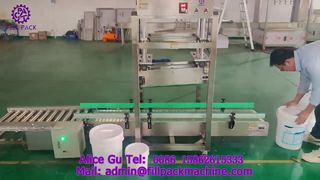 2177 J80 Manual Lid Placement and Crimping Machine for Large Bucket Lids