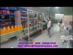 2158 J113 Ligne de production de remplissage, de bouchage et d'étiquetage d'huile à piston linéaire à 8 stations