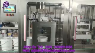 2179 J114 Automatic Lid-Closing and Capping Machine for Large Buckets