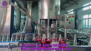2217 J118 Machine de capsulage automatique à 4 têtes pour bouchons en aluminium