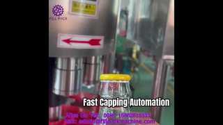 2215 J118 Machine de capsulage automatique à 6 têtes pour couvercles à languette latérale