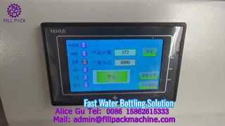 Étiqueteuse semi-automatique de bouteilles carrées de paillasse 2143 M10