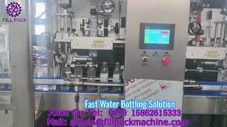 Machine d'étiquetage automatique de manchons à plateau bi-matériau à double tête 2146 M6