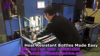 Machine de soufflage de bouteilles semi-automatique résistante à la chaleur 2030 K1 Ukraine