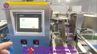 Machine de remplissage et de scellage de poudre rotative à alimentation de sacs 2282 J125