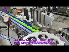 2164 M4 Tinplate Cap Glass Bottle Automatic Turntable Self-Adhesive Weekly Labeling Machine