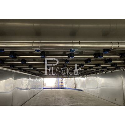 Équipement automatique de tunnel de refroidissement de pasteurisateur de machine du remplissage à chaud 20000BPH