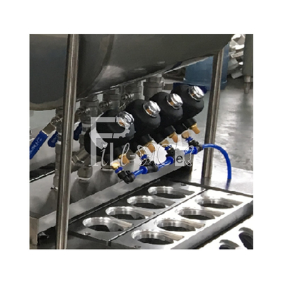 8 lignes dispositif de scellage remplissant d'usine d'emballage de machine de cachetage de lavage automatique de tasse