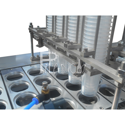 8 lignes dispositif de scellage remplissant d'usine d'emballage de machine de cachetage de lavage automatique de tasse