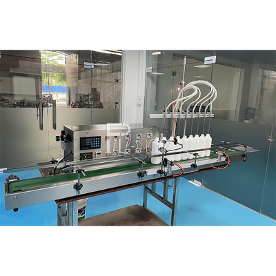 Machine de remplissage liquide de bureau automatique de piston de pompe à engrenages pour l'alcool d'eau potable de boisson de parfum