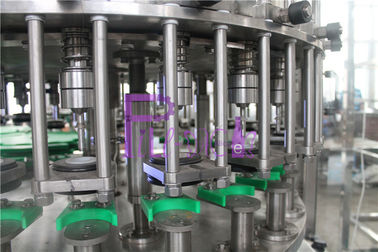 Machine de remplissage automatique principale du jus 18 adaptée aux besoins du client pour les bouteilles en verre