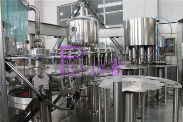 Équipement de mise en bouteilles commercial de jus concentré par machine de remplissage à chaud de capacité élevée