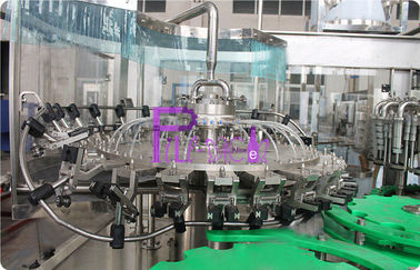 La pulpe Juice Filling Machine Glass Bottle de l'aloès 20000BPH a carbonaté la ligne remplissante 3 de boissons dans 1