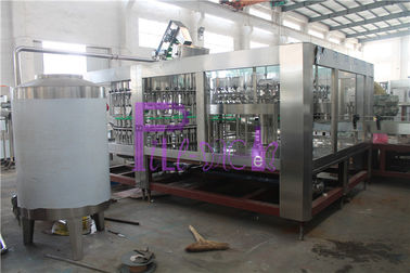 Chaîne de production en verre au vinaigre de contrôle de PLC de machine de remplissage de bouteilles 40 tête