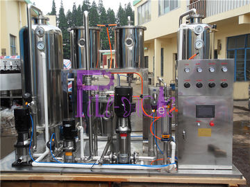 Chaîne de fabrication automatique mélangeur 6000L/H de boisson non alcoolisée de CO2 de l'eau de seltz de puissance élevée