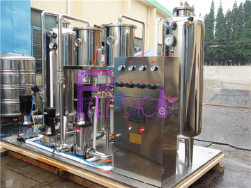 Chaîne de fabrication automatique mélangeur 6000L/H de boisson non alcoolisée de CO2 de l'eau de seltz de puissance élevée