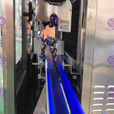 Machine à étiquettes de douille complètement automatique de rétrécissement double tête pour le corps avec le rétrécissement de vapeur