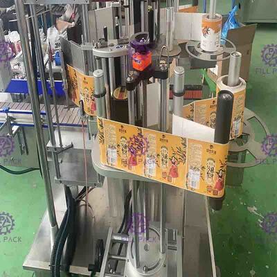 Le double de machine de SUS304 40m/Min Automatic Flat Bottle Labeling a dégrossi