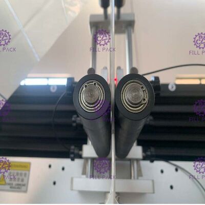 Contrôle automatique ajusté de PLC de machine à étiquettes d'acier inoxydable