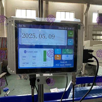 2 têtes 120m/Min Inkjet Date Coder Machine avec le bec réglable