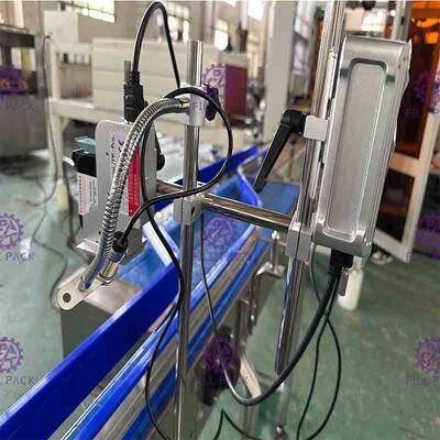 2 têtes 120m/Min Inkjet Date Coder Machine avec le bec réglable