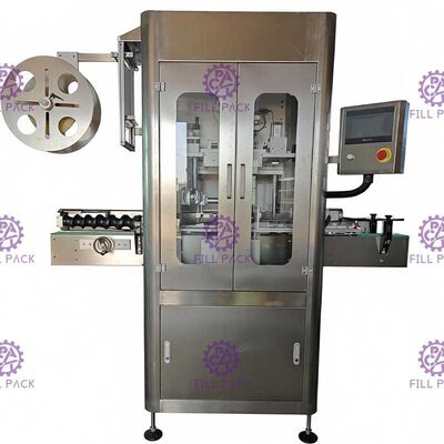 Machine à étiquettes de bouteille de douille de cou de PVC de 150BPM OPS thermo-rétrécissable