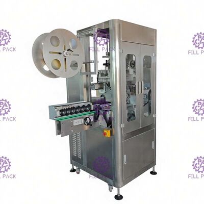 Machine à étiquettes de bouteille de douille de cou de PVC de 150BPM OPS thermo-rétrécissable