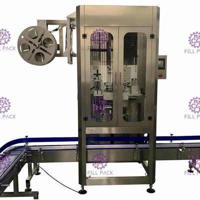 Machine de étiquetage d'étiqueteur de gallon de cou principal simple pleine automation 300BPM