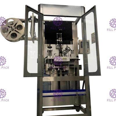 Machine de étiquetage d'étiqueteur de gallon de cou principal simple pleine automation 300BPM