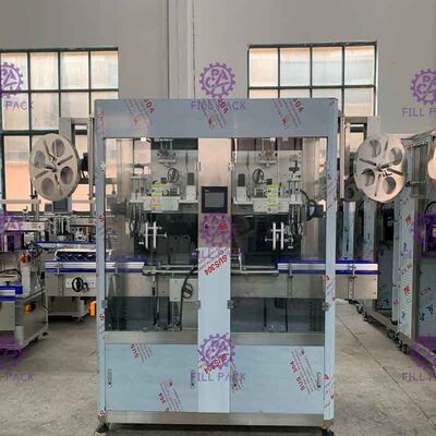 applicateur 400BPM de douille de moteur de Panasonic de machine à étiquettes de bouteille de l'animal familier 1L