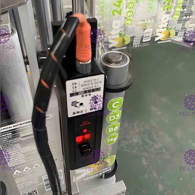 Boisson traitant la machine à étiquettes de bouteille manuelle pour des bouteilles, tunnel craintif