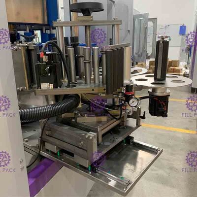 Type rotatoire machine à étiquettes auto-adhésive de bouteille en verre de bière d'autocollant pour le label simple