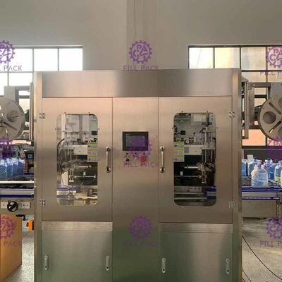 Machine à étiquettes automatique industrielle, système de étiquetage de douille de tête de double de bouteille de boisson