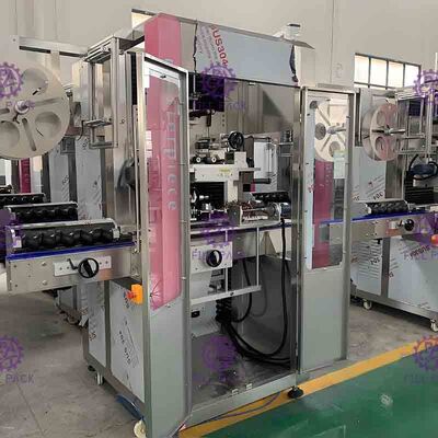 machine à étiquettes de bouteille du jus 100-200BPM avec l'écran tactile réglable