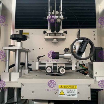 machine à étiquettes de bouteille du jus 100-200BPM avec l'écran tactile réglable