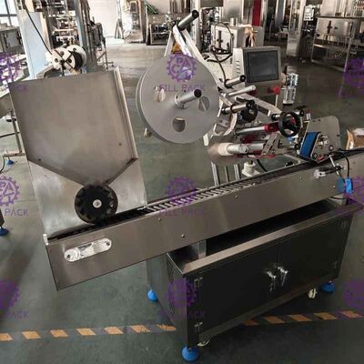 Étiquetage rond auto-adhésif d'ANIMAL FAMILIER/de bouteille autocollant en plastique/machine/équipement/ligne/usine/système/unité d'étiqueteur